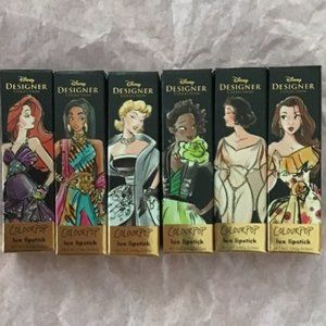 Colourpop Disney Designer Lux Lipsticks - All 6!